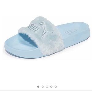 FENTY X PUMA fur slides